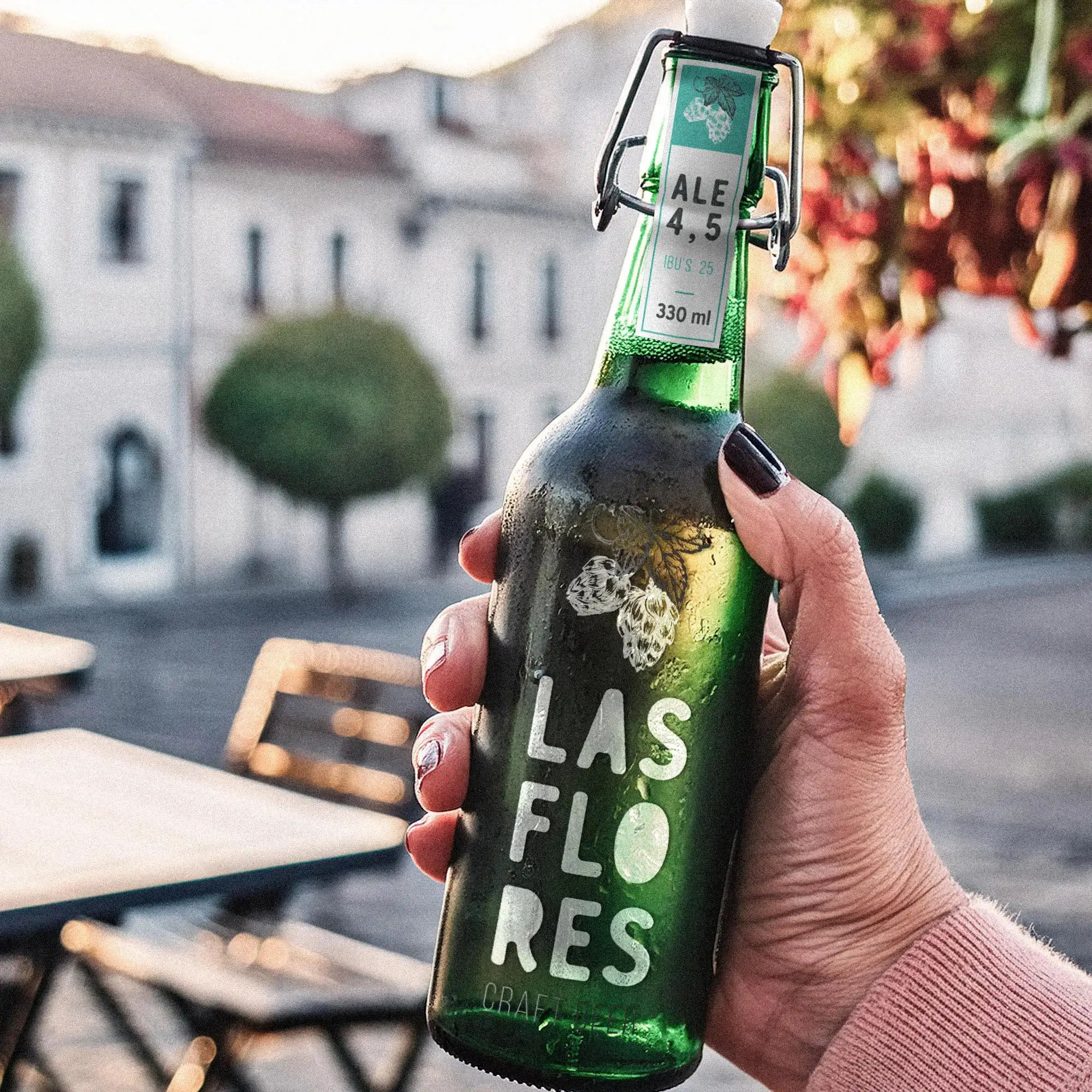 las-flores-botella-verde-packaging